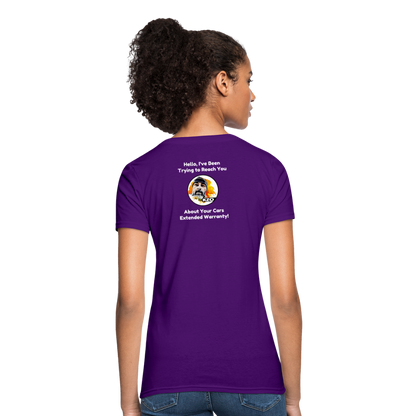 Extended Warranty Women's T-Shirt - purple