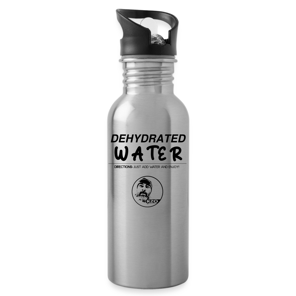 KZO Dehydrated Water - Water Bottle - silver