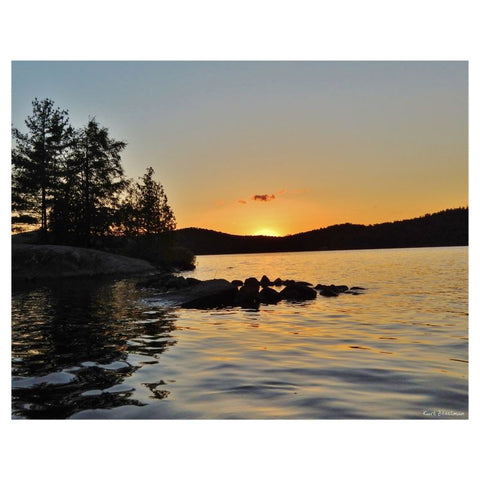 Adirondack Lake Sunset