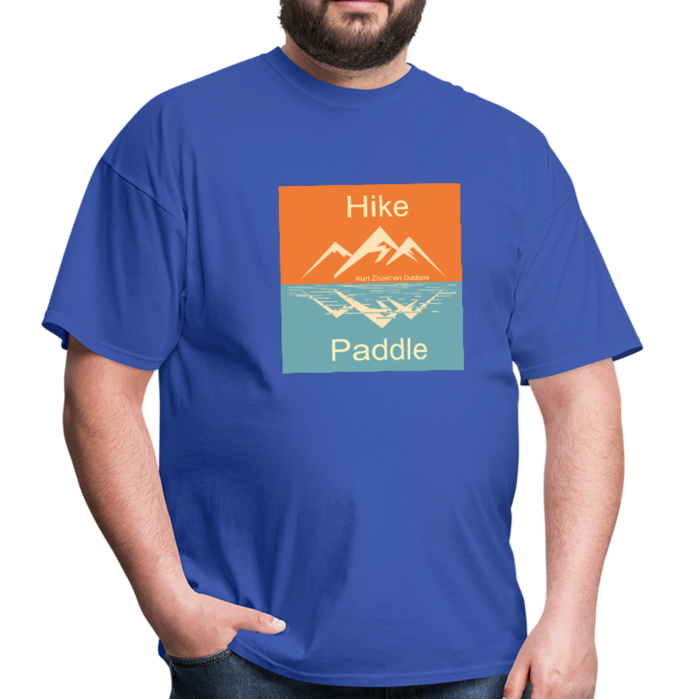 Hike Paddle KZO Unisex Classic T-Shirt - royal blue