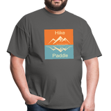 Hike Paddle KZO Unisex Classic T-Shirt - charcoal
