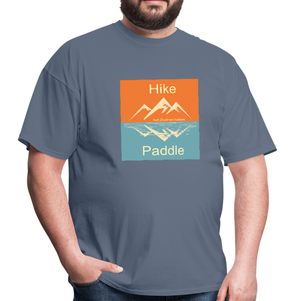 Hike Paddle KZO Unisex Classic T-Shirt - denim