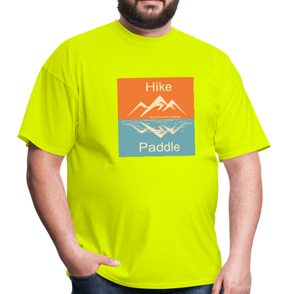 Hike Paddle KZO Unisex Classic T-Shirt - safety green