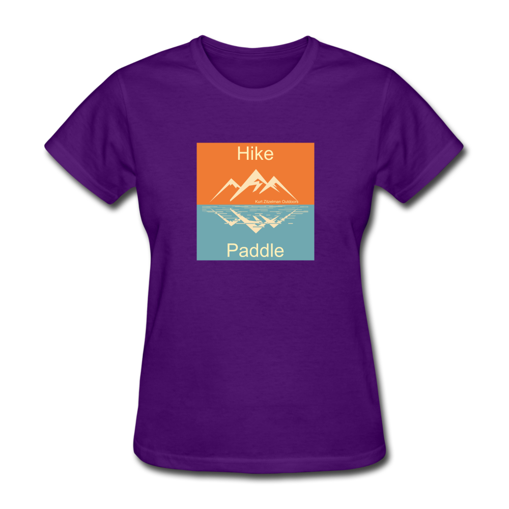 Hike - Paddle KZO Women's T-Shirt - purple