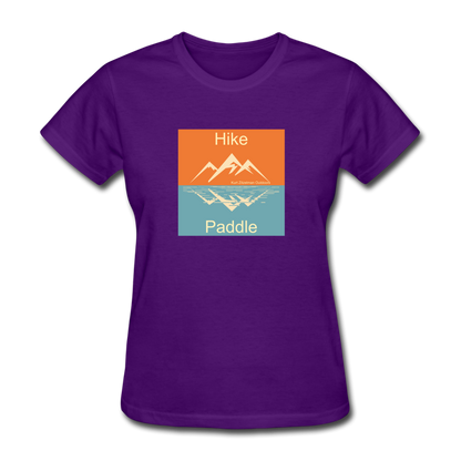 Hike - Paddle KZO Women's T-Shirt - purple