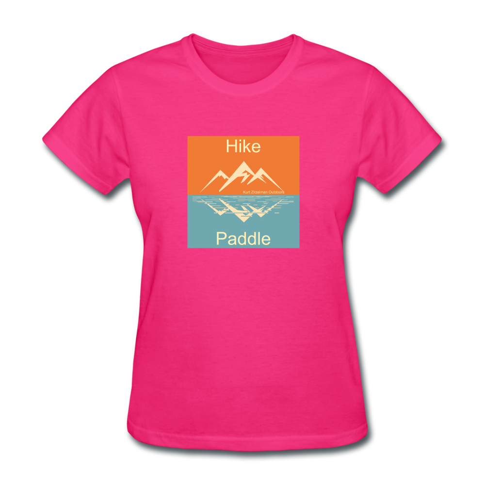 Hike - Paddle KZO Women's T-Shirt - fuchsia