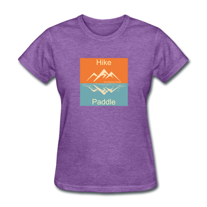 Hike - Paddle KZO Women's T-Shirt - purple heather