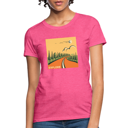 Explore Women's T-Shirt - heather pink