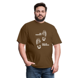 Go Outside and Do Something Men's T-Shirt - brown