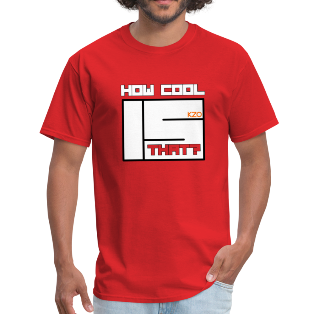How Cool is That? KZO Men's T-Shirt - red