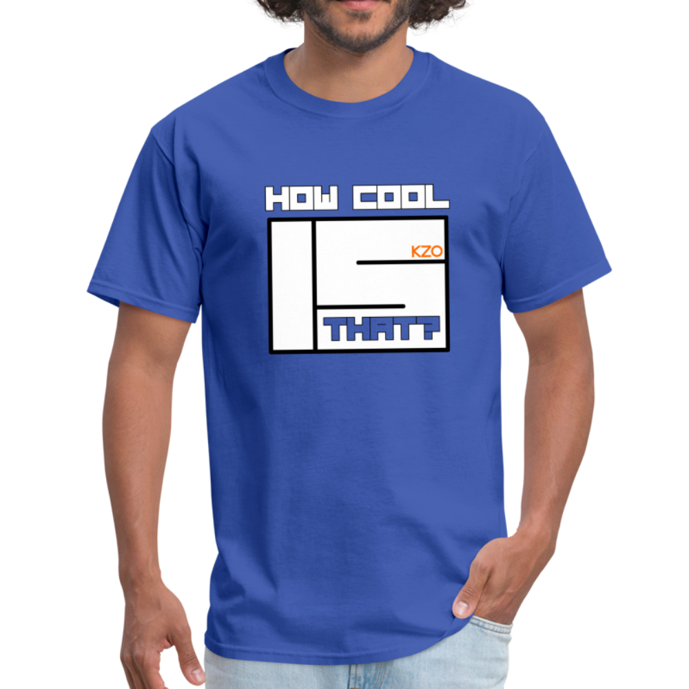 How Cool is That? KZO Men's T-Shirt - royal blue