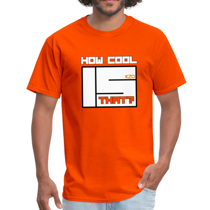 How Cool is That? KZO Men's T-Shirt - orange