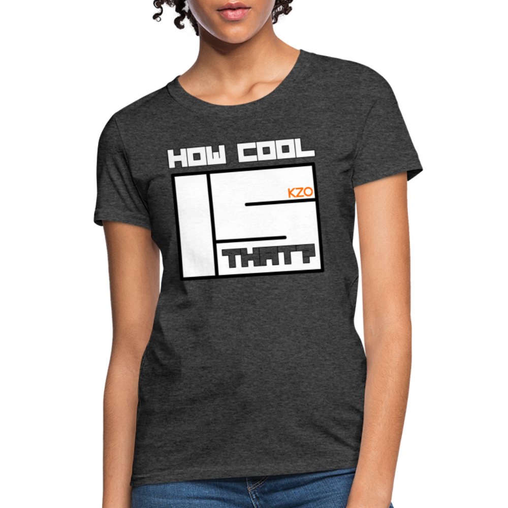 How Cool is That? KZO Women's T-Shirt - heather black