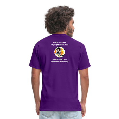 KZO Extended Warranty Men's T-Shirt - purple