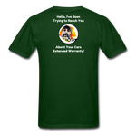 KZO Extended Warranty Men's T-Shirt - forest green