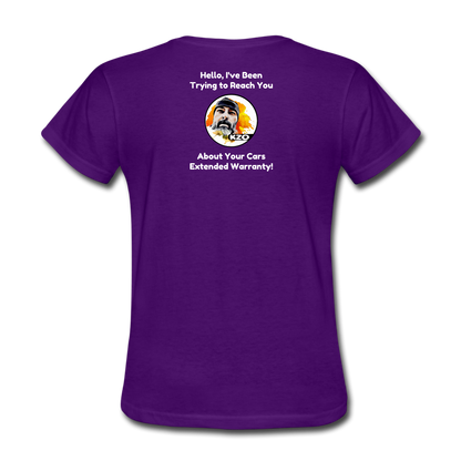 Extended Warranty Women's T-Shirt - purple