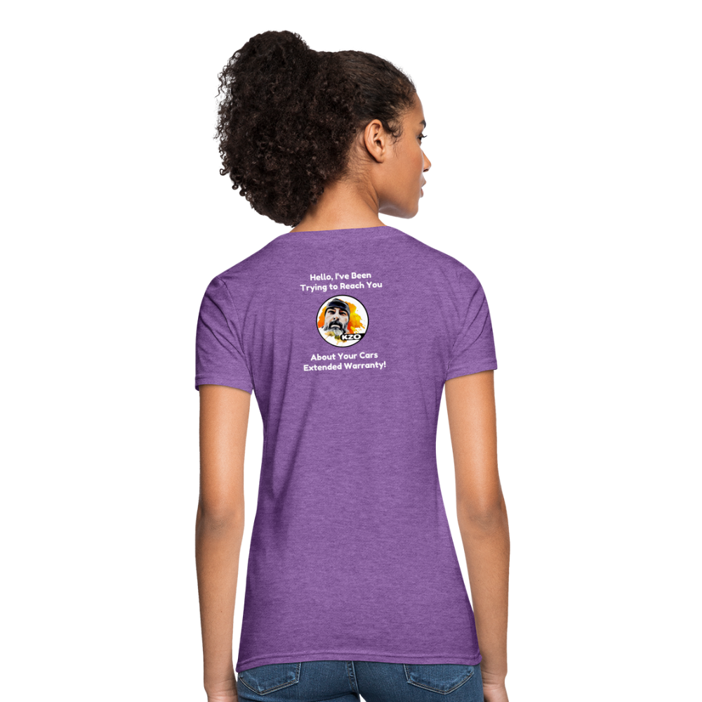 Extended Warranty Women's T-Shirt - purple heather