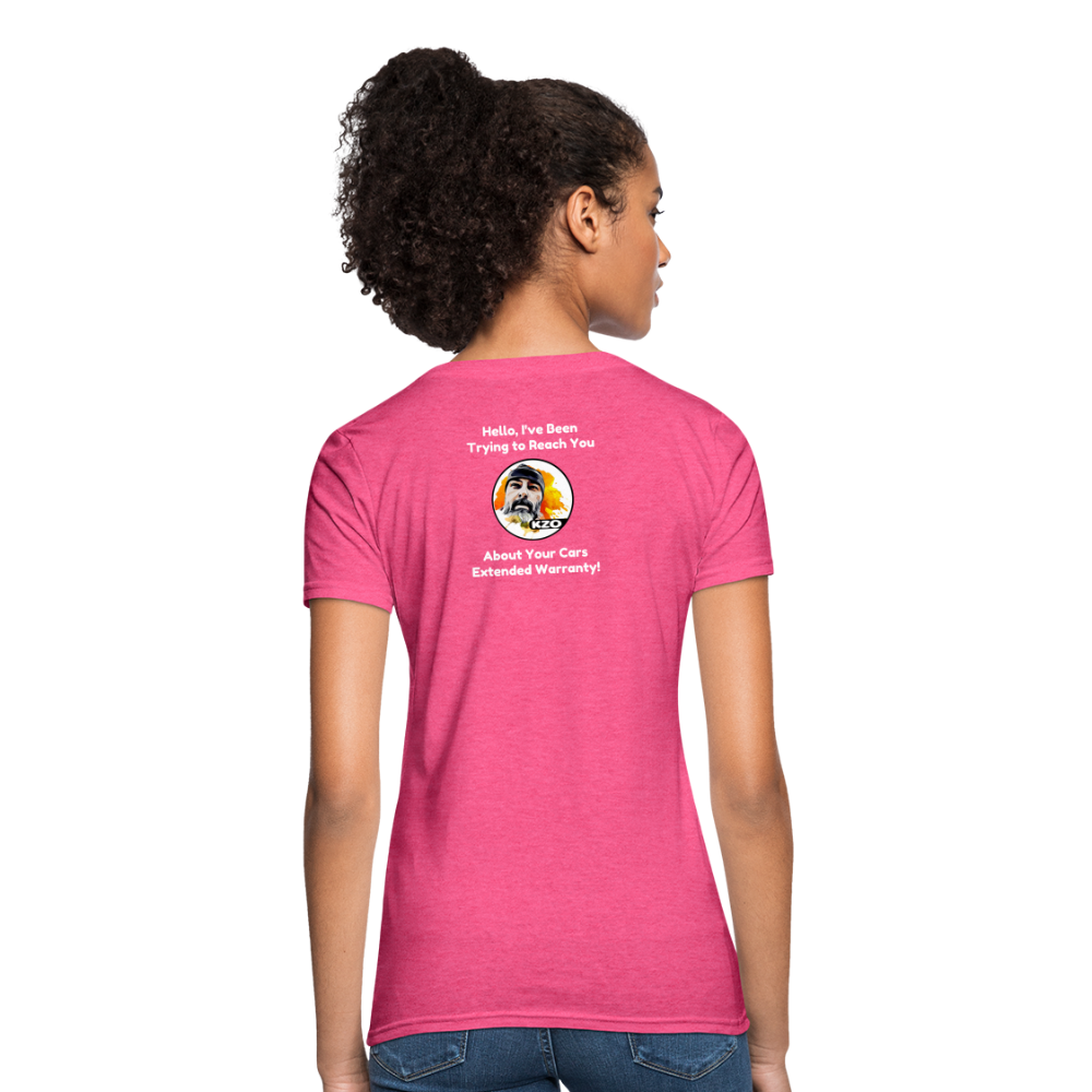 Extended Warranty Women's T-Shirt - heather pink