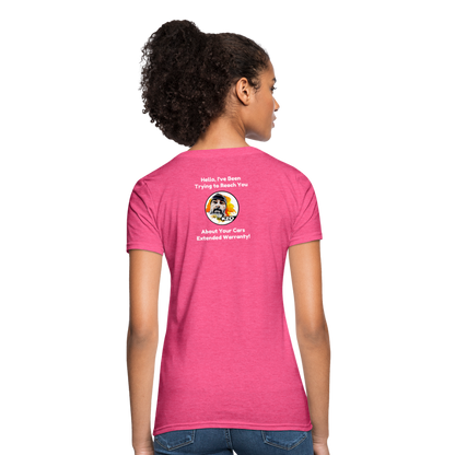 Extended Warranty Women's T-Shirt - heather pink